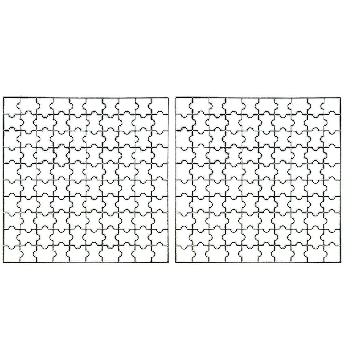 153 Mm Puzzel Stansmessen Scrapbooking Card Craft Sterft Diy Embossing Metalen Stencil Decoratieve Sterft Cutter
