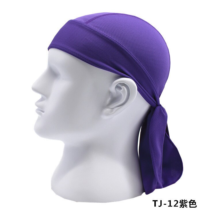 Quick Dry Bandana Men Women Bike MTB Scarf Cycling Running Hiking Sport Pirate Hats Breathable Bicycle Caps Anti-sweat Headscarf: Color 9