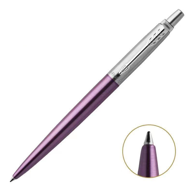 10 stuks balpen met stylus tip, 1,0 mm zwarte inkt metalen