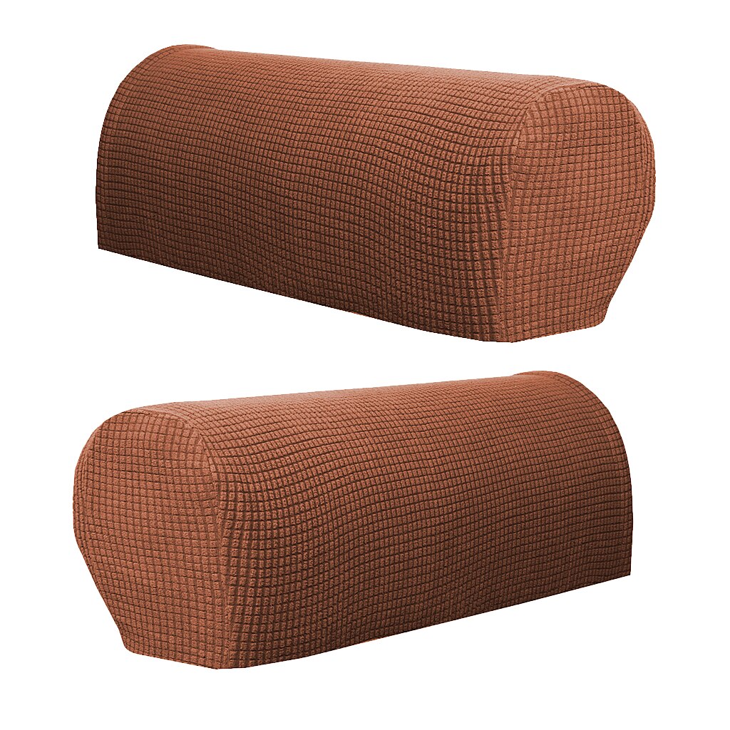Sæt  of 2 sofa armlæn betræk stretch stof til sofaer lænestole lænestole hjem bar klub