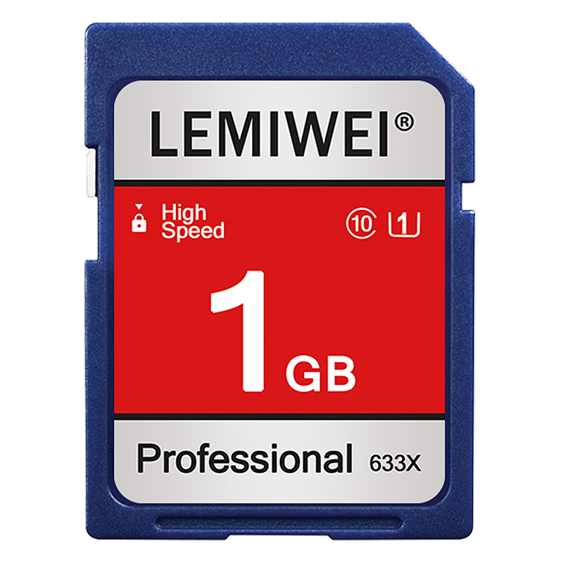Lemiwei 256 mbx sd card 512 mb high-speed professional 633- 2 gb speed memory card 1 gb class 10  u1 -i for cameras: 16 gb