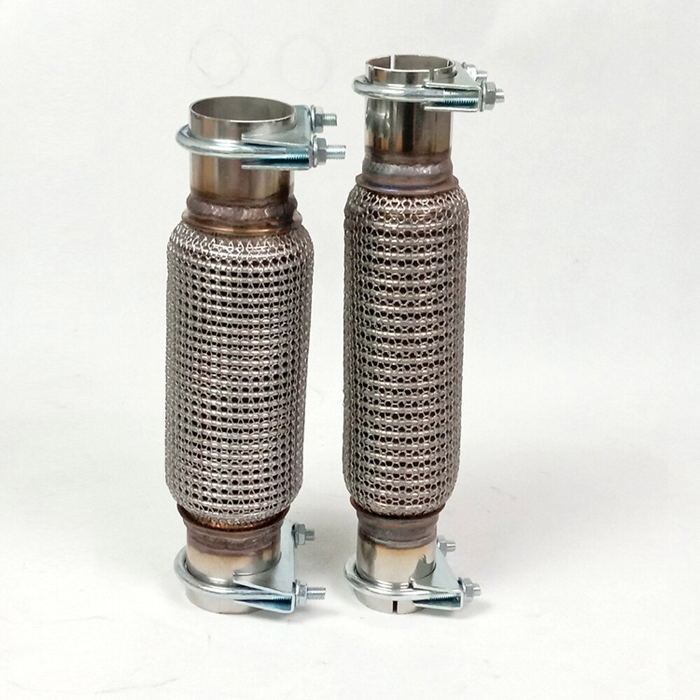 Universal non-welding high temperature resistant Five layer stainless steel exhaust flex pipe soft connection bellows hose clamp