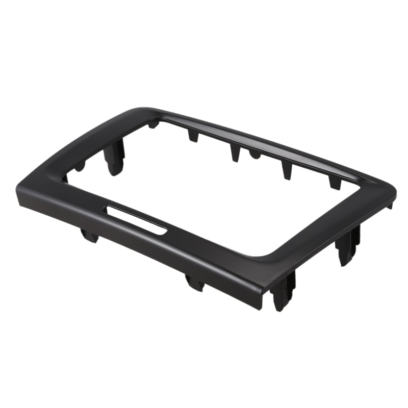 Negro 220X130x210mm 2 Din Car DVD Radio de Panel de salpicadero Fascia marco para Skoda Superb