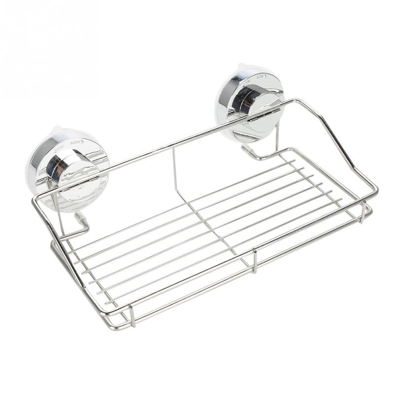 Panier de douche à double ventouse, étagère de salle de bain, panier de douche, coin de douche, étagère de rangement murale amovible avec ventouse