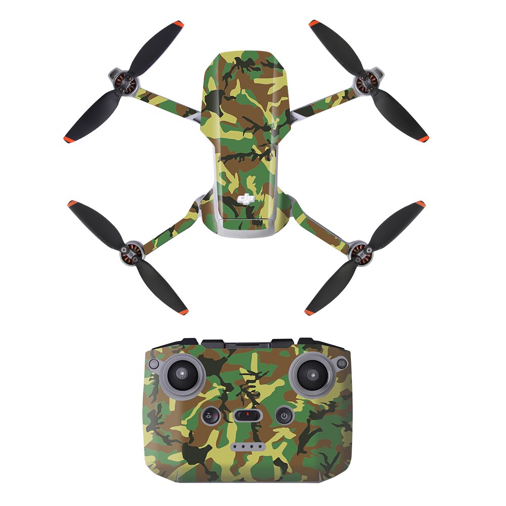 Wasserdicht DJI Mini 2 PVC Aufkleber Drohne Körper Haut Arm Fernbedienung Decals für DJI Mavic Mini 2 Fliegen Mehr combo Zubehör: 06