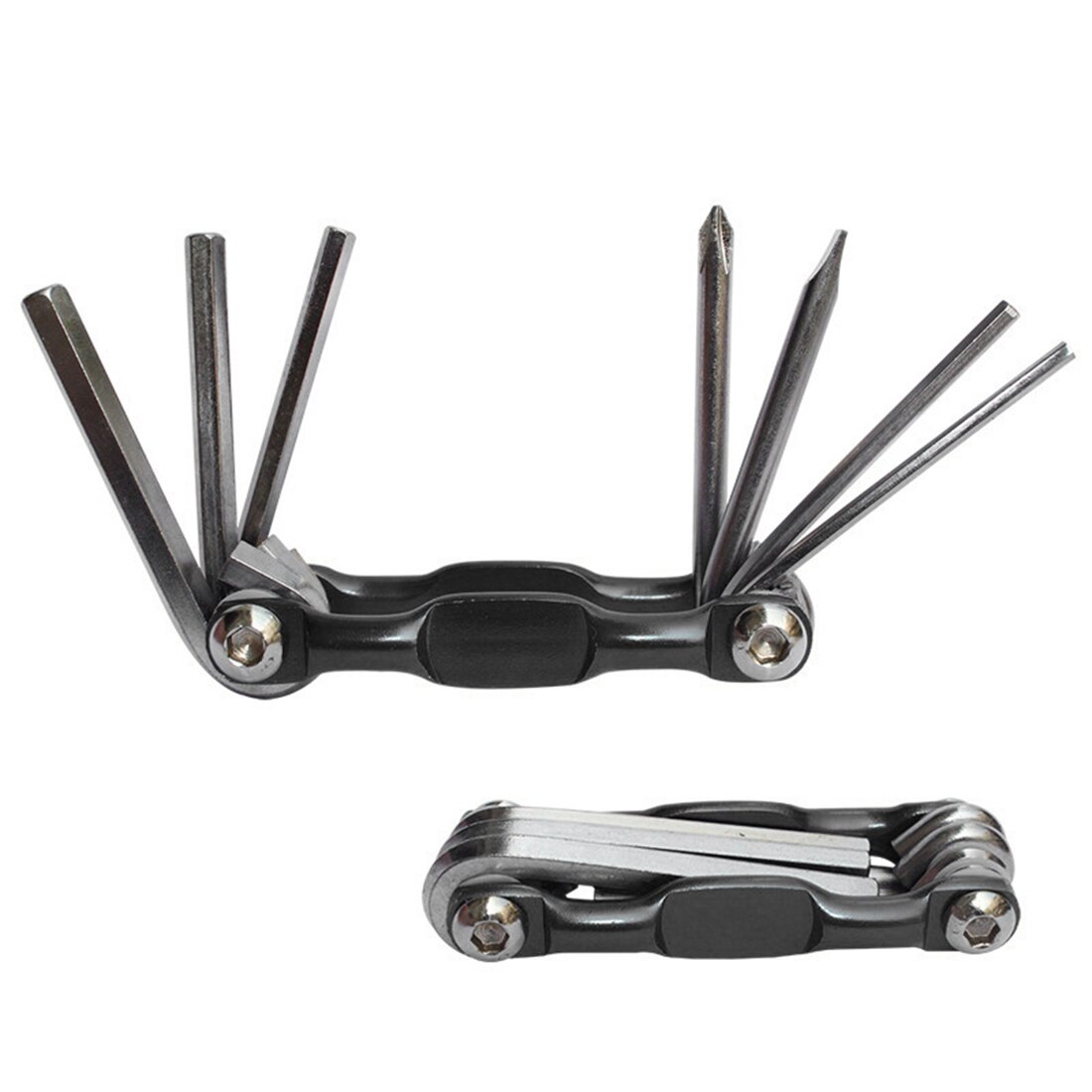 Herramienta de destornillador de Kit de herramientas de reparación de bicicletas hexagonal multifunción 7 en 1 para bicicleta de montaña MTB herramienta de reparación de bicicletas