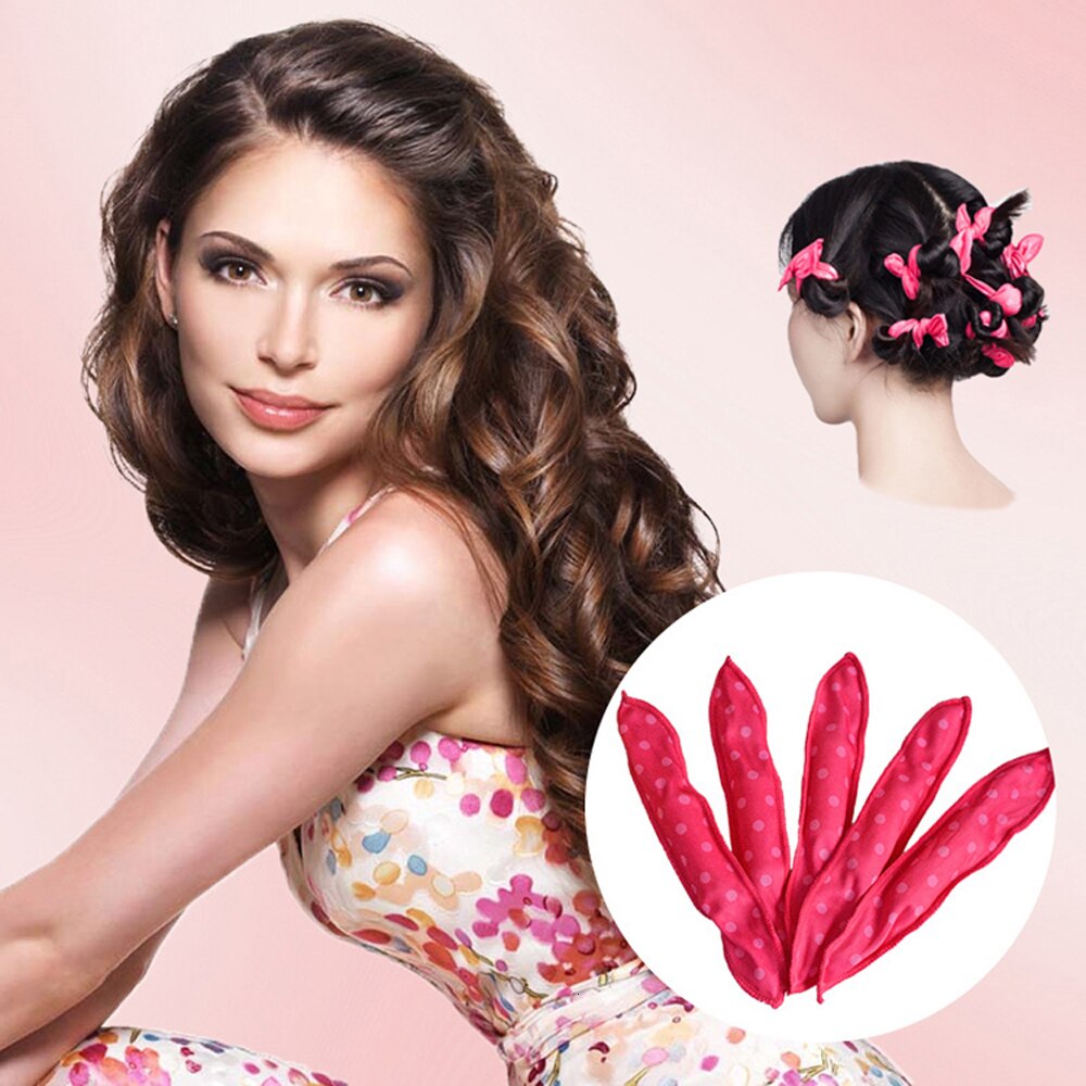 2/6/10 pièces mousse souple éponge bigoudis doux sommeil oreiller magique cheveux soin rouleau bricolage outils de coiffage pour cheveux longs moyens