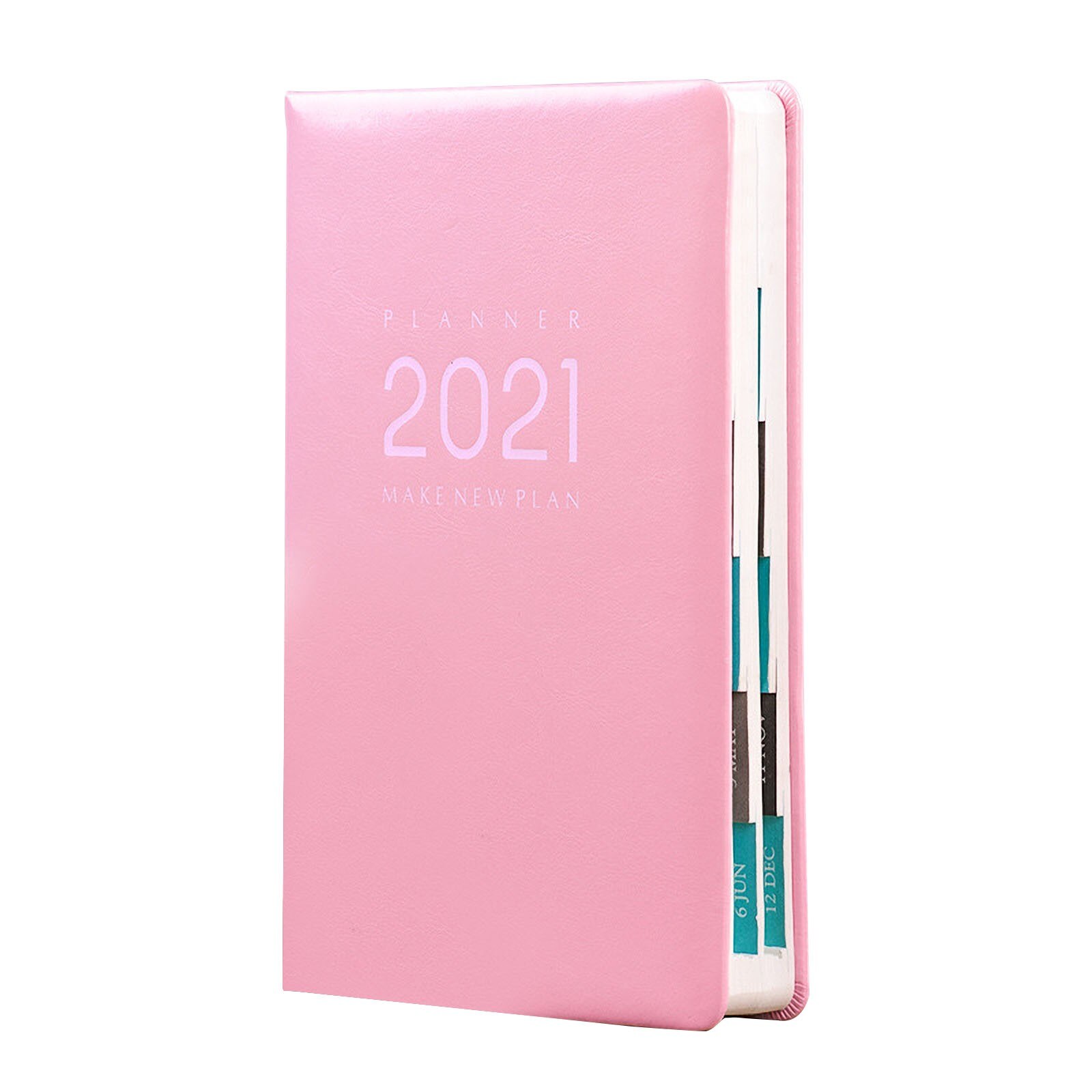 Planner Check-in Table Multi-functional And Portable Daily Plan Planners Easy To Find Time Management Weekly Notebook: Rose Red