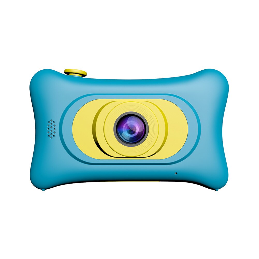 Piccola fotocamera reflex per bambini regalo 3-8 anni ragazza ragazzo bambini digitali schermo 2 pollici 1080P registrazione Video Design infrangibile antiscivolo: Default Title