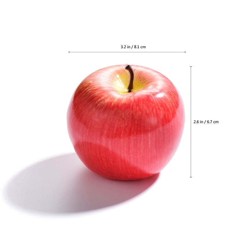 11 stil Kunststoff Lebensechte Simulation Künstliche Früchte Orange Apple Banana Mangostan Küche Fotografie Requisiten Kinder Spielzeug: A7