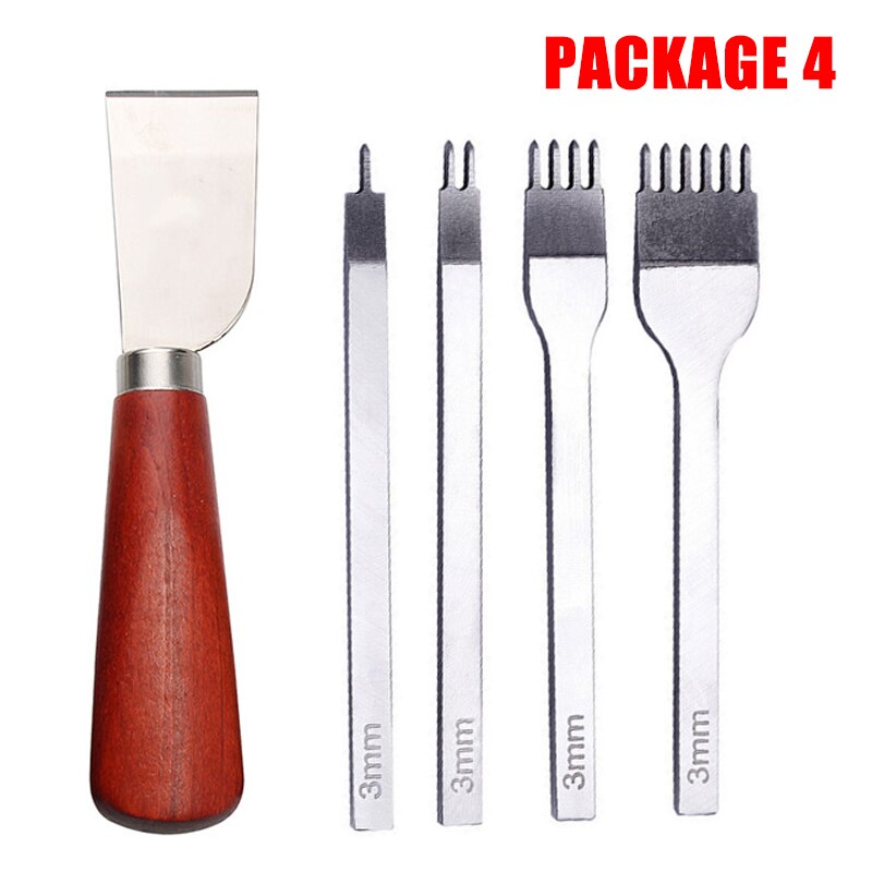 Professionelle Leder Handwerk Werkzeuge NäHenne Reparatur Bausatz Hand NäHenne Nähen Schlag Schnitzen Arbeit Sattel einstellen Leder Handwerk Nadeln einstellen: Paket 4