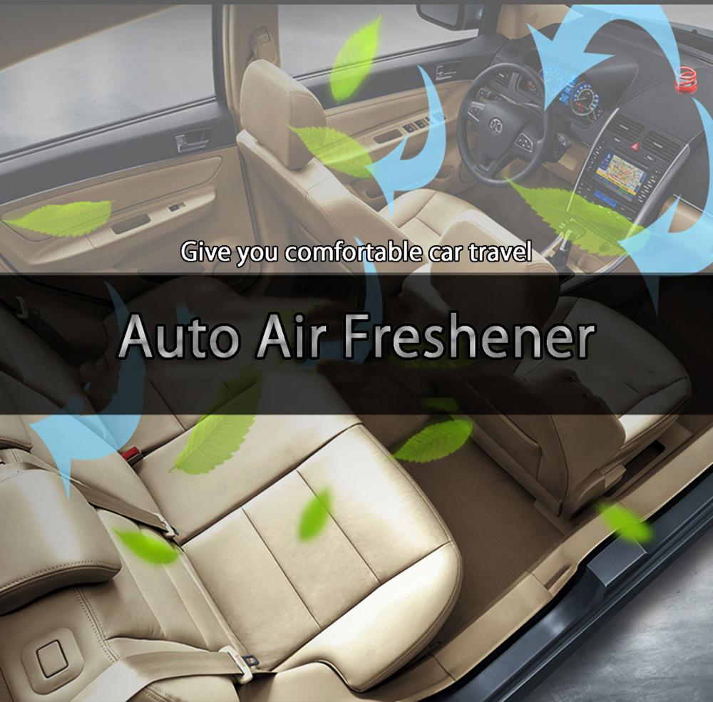 Purificateur d'air d'énergie solaire de désodorisant de voiture de Kwak pour des accessoires de décoration d'autorotation d'intérieur de voiture