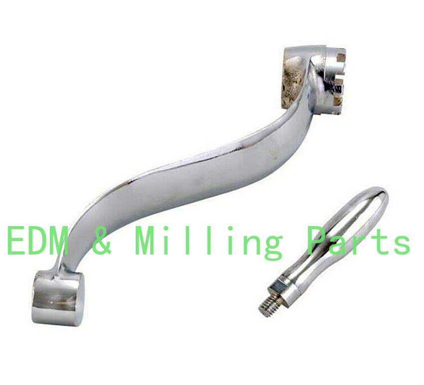Juego de piezas de fresadora CNC, manivela de rodilla elevadora 2060080 + M114501C 3VS para pieza de molino Bridgeport, 1 Juego