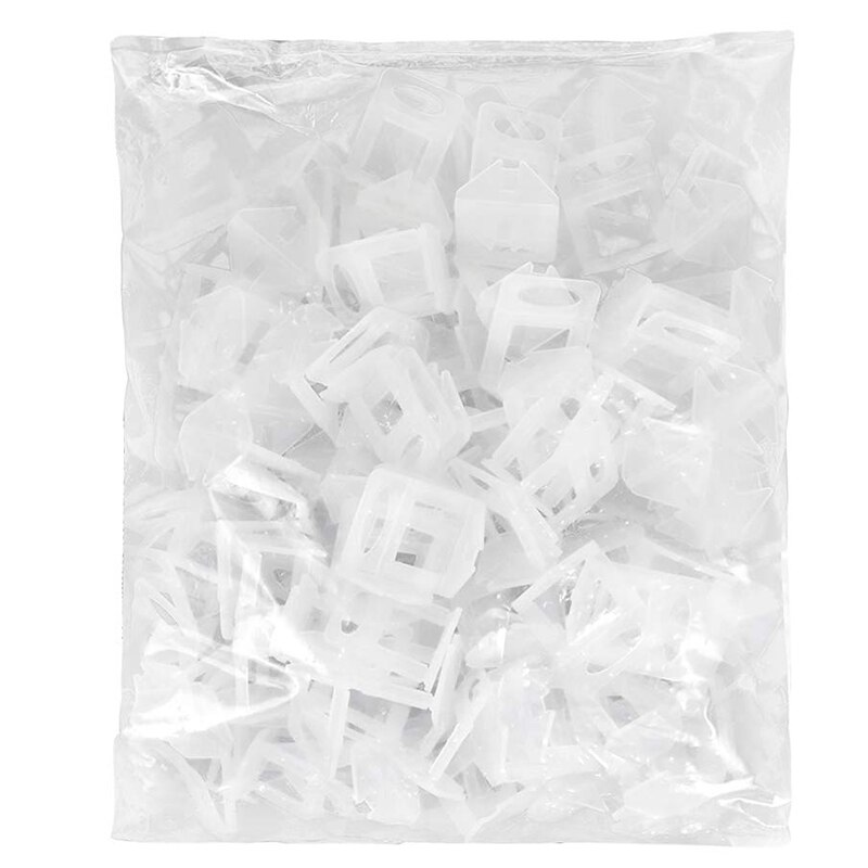 500Pcs 2mm Plastic Tile Screed System Clip Pliers Tile Paving Tile Screed Tool Kit Wall Tile For Paving Tools: Default Title