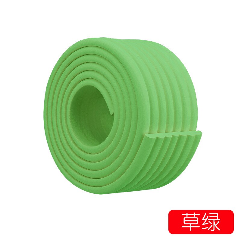 Baby Safety Proofing Edge Corner Guards Desk Table Corner Protector Children Protection Furniture Bumper Corner Cushion: Green
