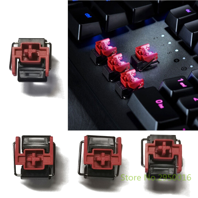 4Pcs Red/Purple Optical Switches Swap Switch for Razer Huntsman Elite Gaming Mechanical Keyboard Switches