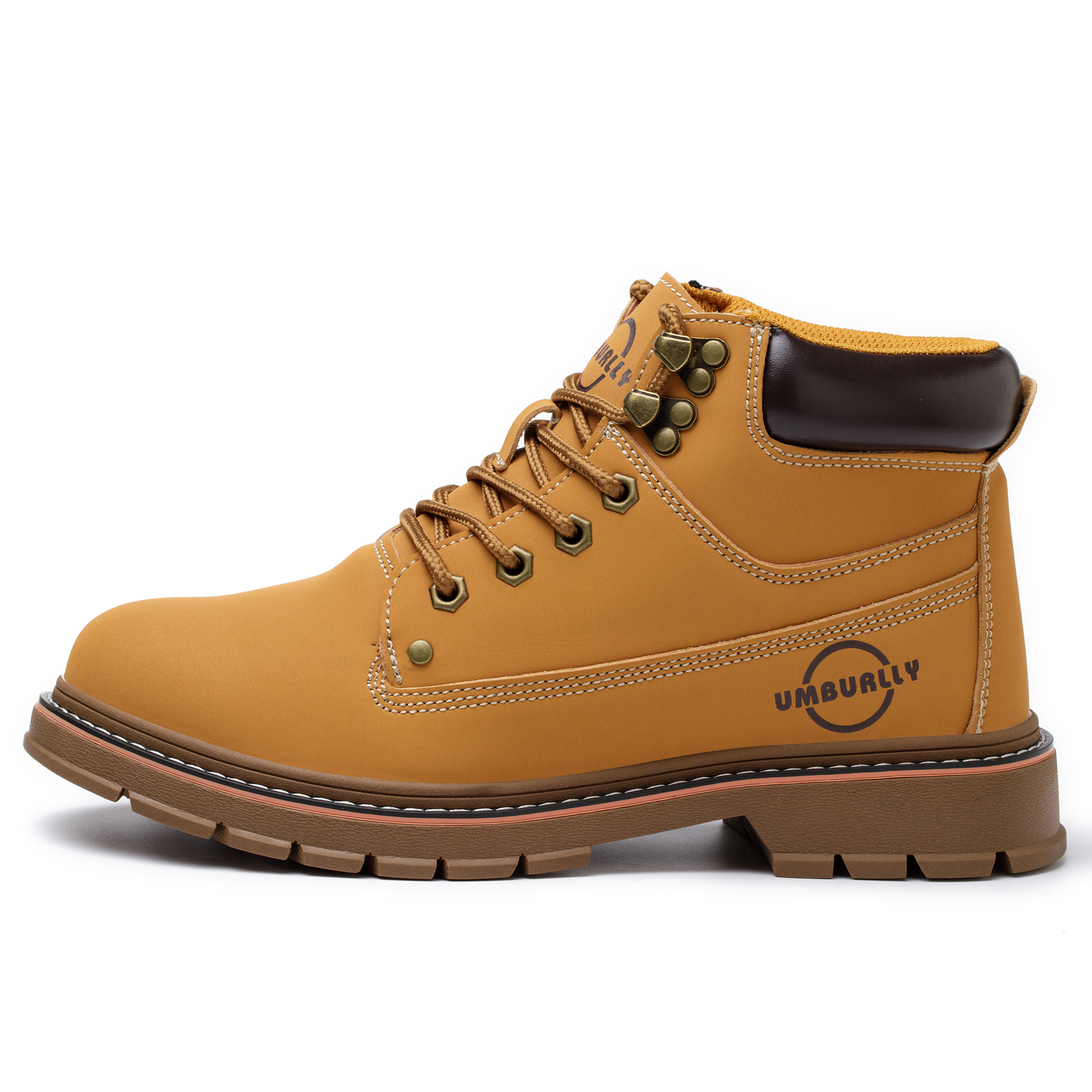 Arbeitsstiefel mit Stahlkappe, pannensichere Sicherheitsschuhe für Herren, rutschfeste, langlebige Wanderstiefel für den Bau im Freien: 44