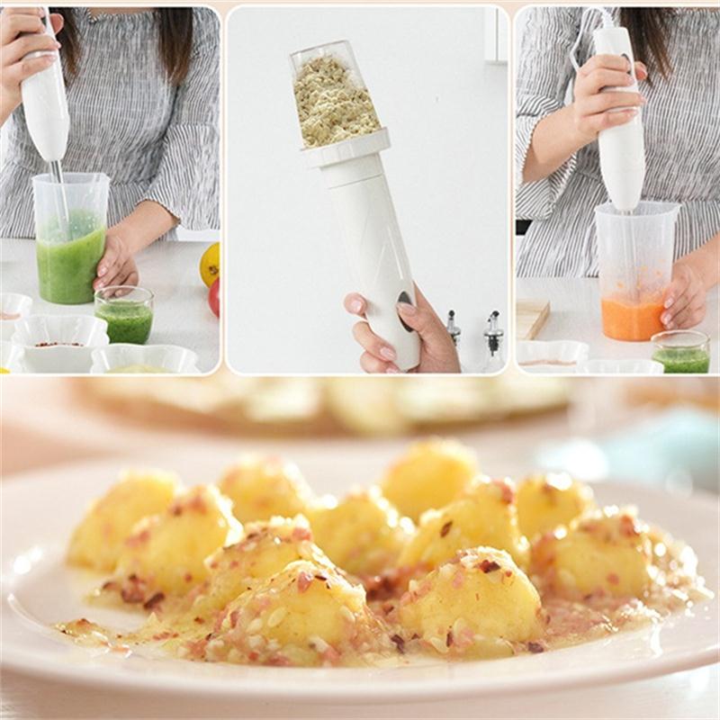 Household Electric Blender Multifunction Food Processor Mixer Portable Kitchen Whisk Beaker Juicer Milkshake Maker Blender EU