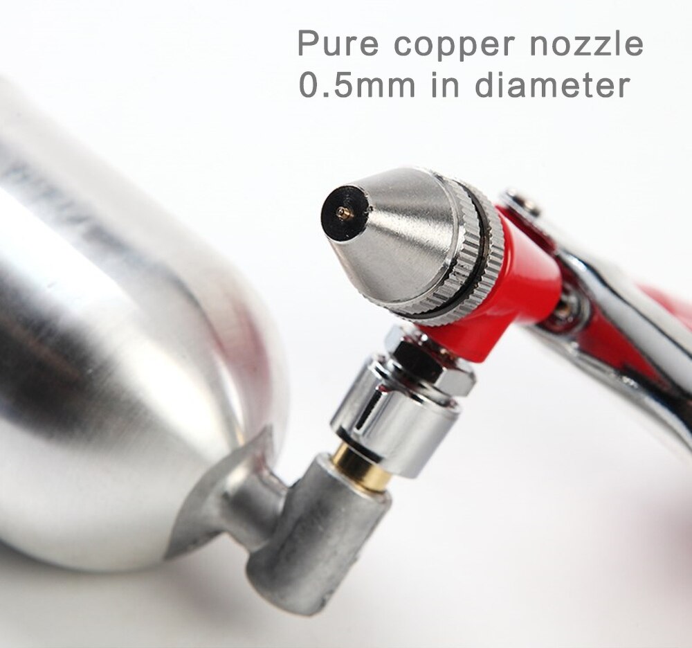 Stainless Steel Glaze Spraying Can Pneumatic Spray Gun K3/F2, Blowing Glaze and Coloring Ceramic Crafts, Making Pottery Tools