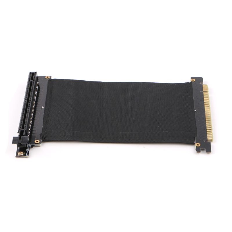 PCI Express PCI-e3.0 16x Flexibele Kabel Kaart Uitbreiding Poort Adapter Hoge Snelheid Riser Card Grafische Kaarten Connector Kabel L type