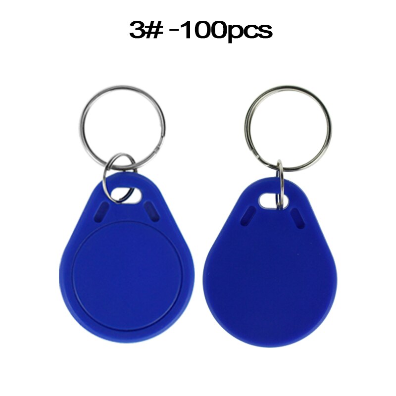 20 Pz/lotto RFID 125KHz Scrivibile Riscrivere T5577 Accesso Di Prossimità Portachiavi Portachiavi Tag Chiave - Foto 5