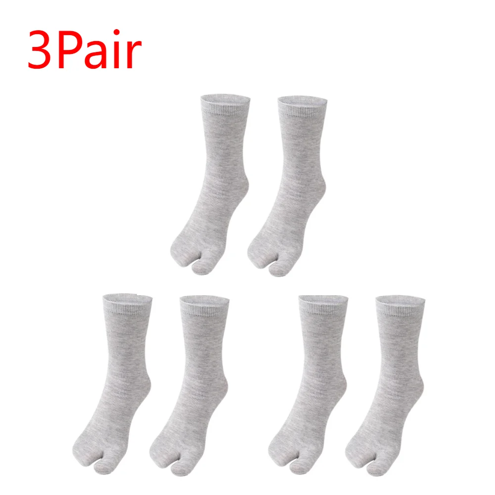 1-5PCS Women/Men Unisex Japanese Kimono Flip Flop Sandal Split Two Toes Sock Tabi Geta Cotton Socks: Turquoise