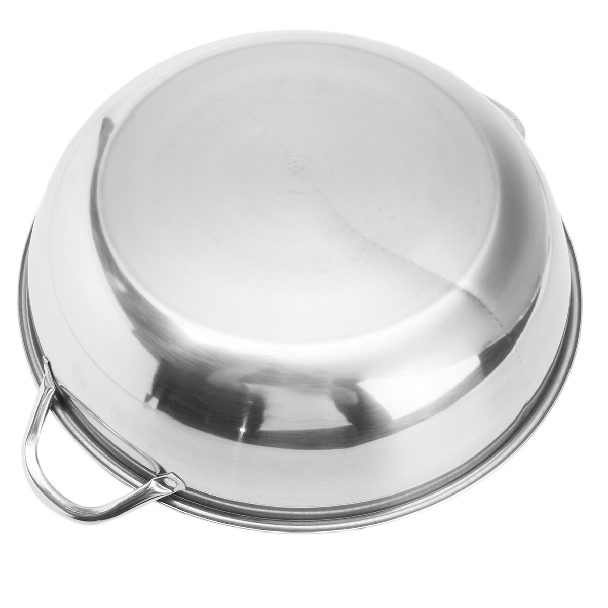 Roestvrij Stalen Pot Hotpot Inductie Fornuis Gasfornuis Compatibel Pot Huis Keuken Kookgerei Soep Kookpot Twin Verdeeld