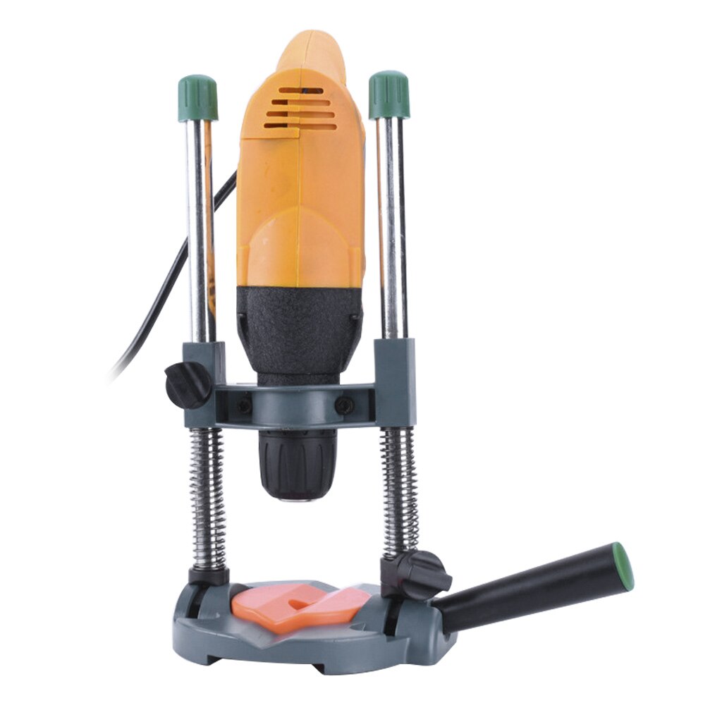 Adjustable Angle Drilling Rig Precision Guide Stand Positioning Bracket Holder For Electric Drill Removable Handle DIY Tool