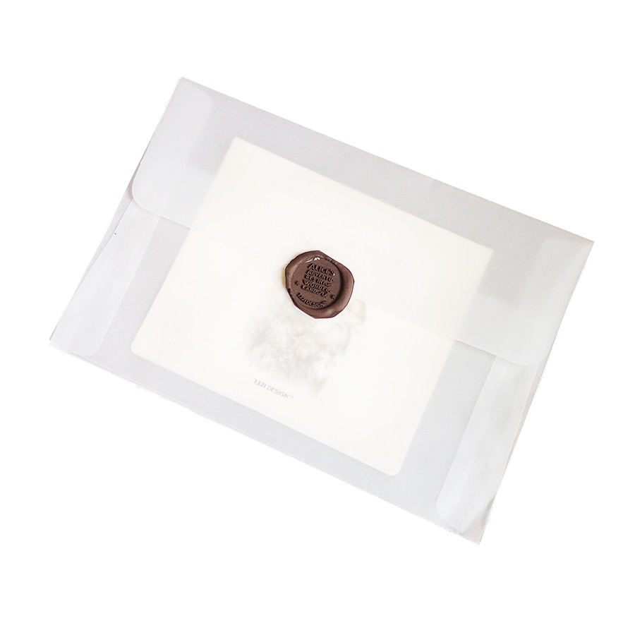 100pcs/lot Blank Translucent vellum envelopes DIY Multifunction card envelope