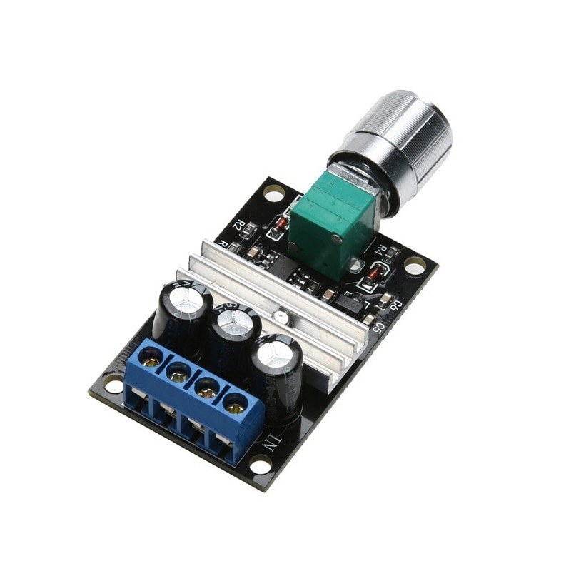 PWM DC moteur régulateur de vitesse 6V 12V 24V 28V 3A commutateur de contrôle de vitesse