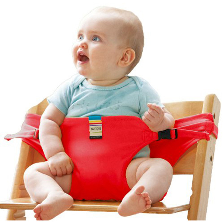 Asiento de viaje para bebé, silla plegable y portátil, lavable, cubierta de comedor para bebé, cinturón de seguridad, silla alta de alimentación: 09 type b