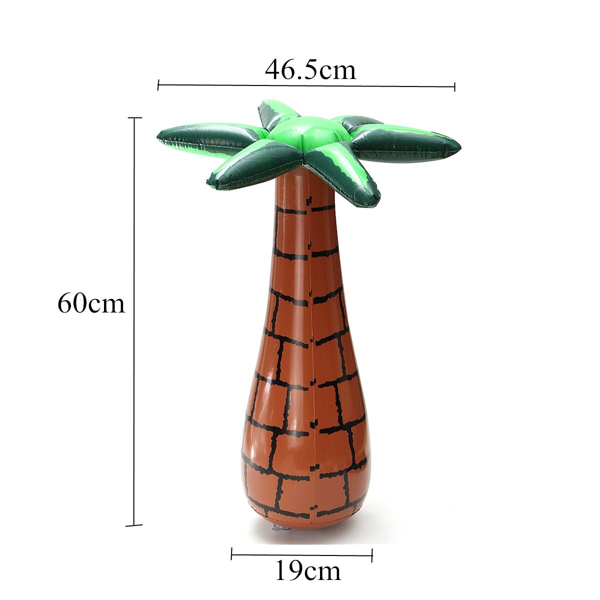60cm Aufblasbare Schwimm Coconut Palms Baum Sommer Party-Events DIY Dekoration Ornamente Schwimmbad Strand Rasen Spielzeug
