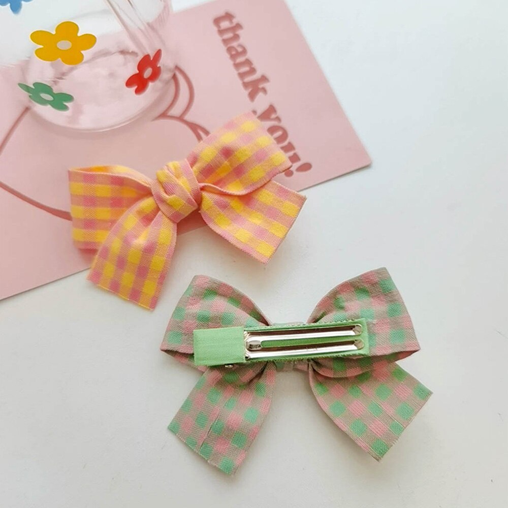 2 pièces/ensemble cheveux nœuds filles pinces à cheveux bébé enfants épingles à cheveux Barrettes chapeaux épingle à cheveux accessoires de cheveux