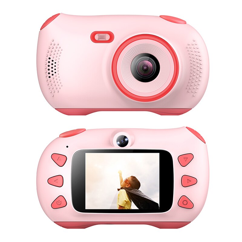 Kinderen Mini Camera 2 "1080P Hd Kind Leuke Cartoon Video-opname Recorder Automatische Fotografie Cam Kids