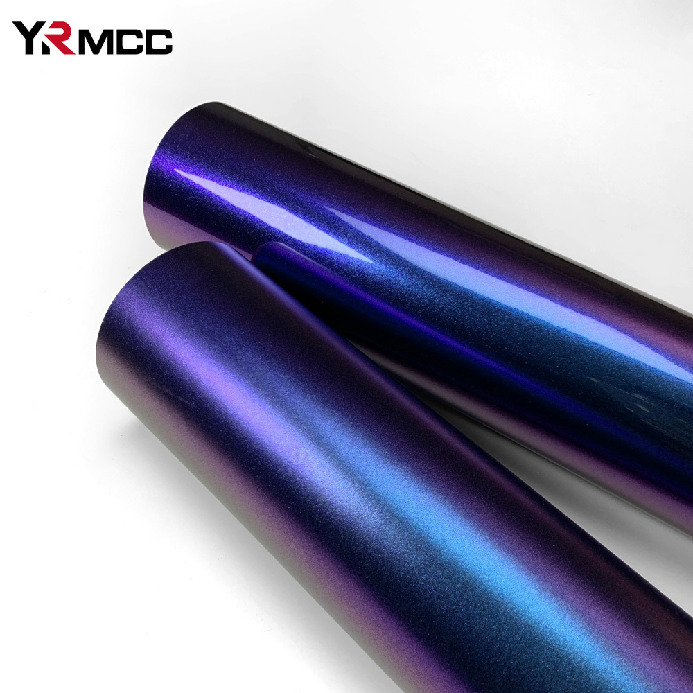 Película de vinilo camaleón para coche, pegatinas impermeables que cambian de Color, película modificada, calcomanía resistente a los arañazos, accesorios para automóviles y motocicletas