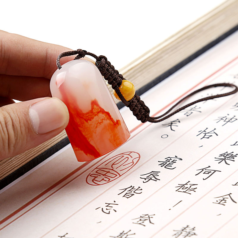 Chinese Seals Artist Painting Calligraphy Stamp Teacher Personal Name Stamps Portable Student Chinese Name Seal for Journal