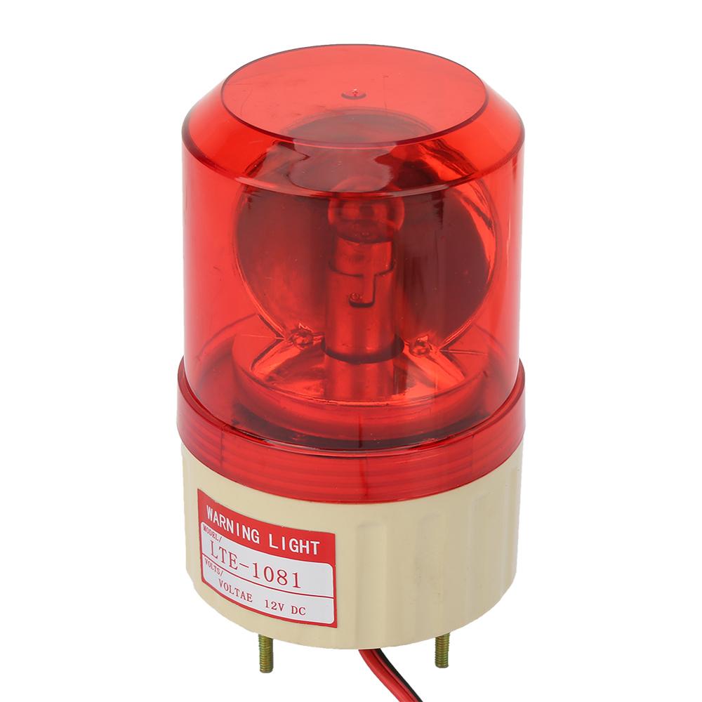 DC 12V Flash Rotary Warning Light Alarm Lamp Factory Construction warning light strobe