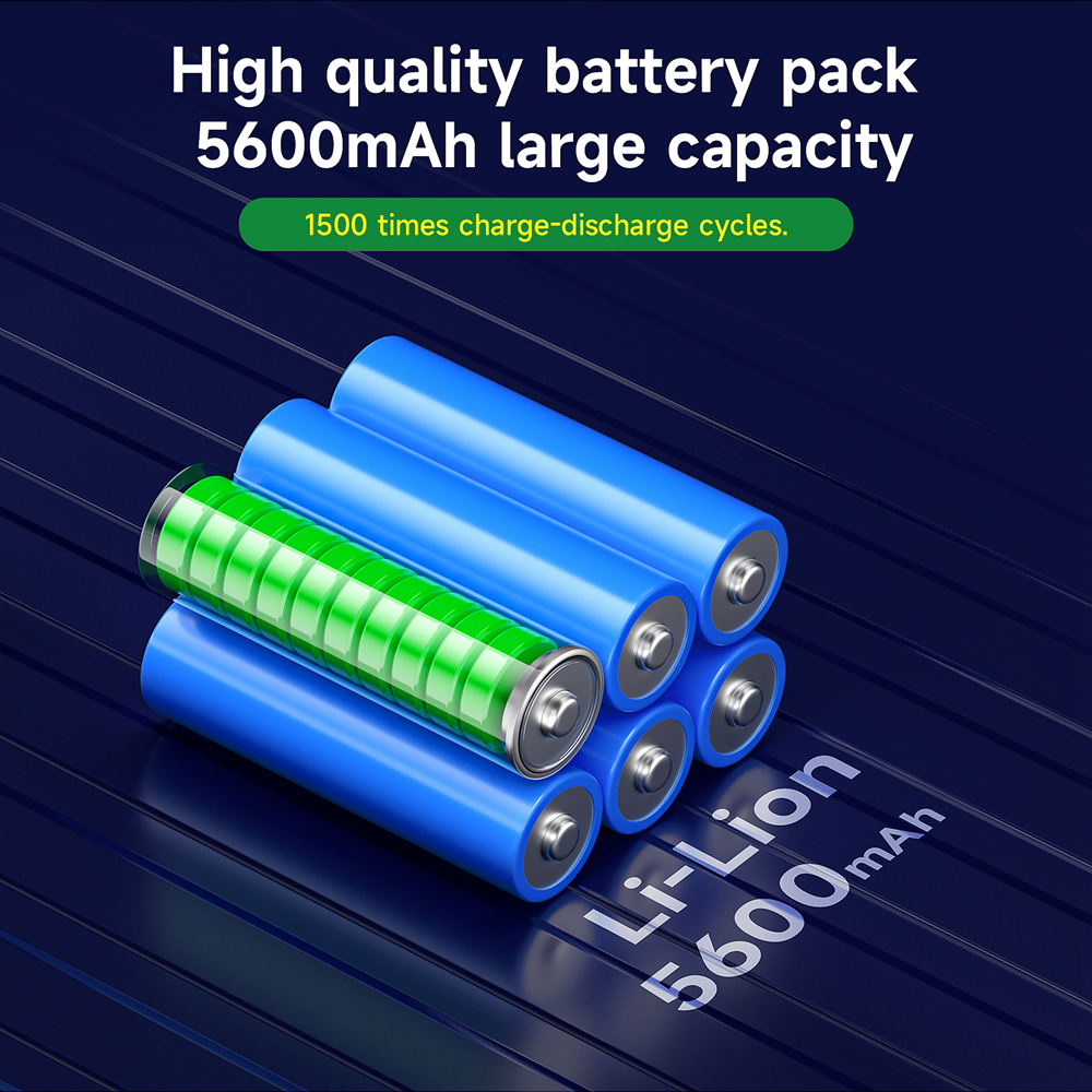 PALO 12V 5.6Ah batería recargable de iones de litio 5600mAh batería portátil para dispositivos de 12V, coche RC, barco, Robot, DlY + cargador