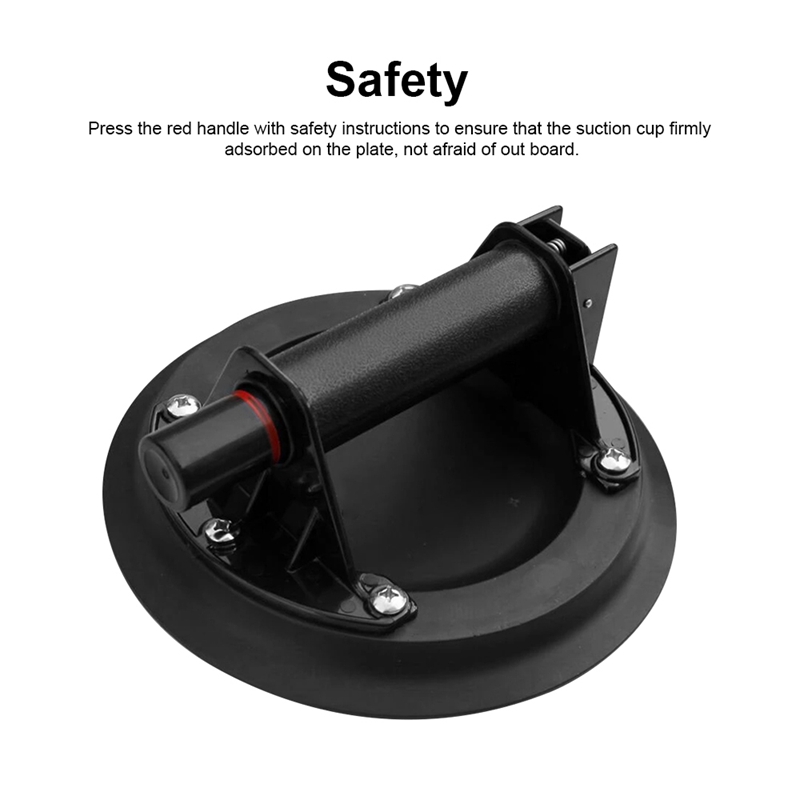XD-Vacuum Suction Cup Glass Lifter 8 inch Powerful Heavy Duty Vacuum Lifter Industrial Vacuum Lifter for Granite