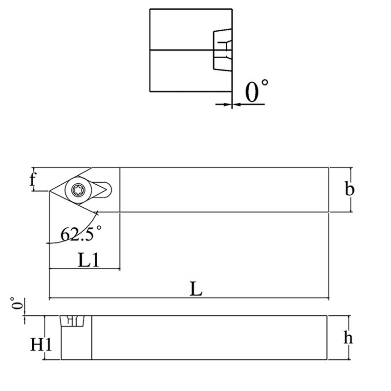SDNCN Externe Draaien Gereedschaphouder CNC Draaibank Cutter SDNCN1212H07 SDNCN1616H07 SDNCN2020K07 Voor Draaiwisselplaten DCMT070204