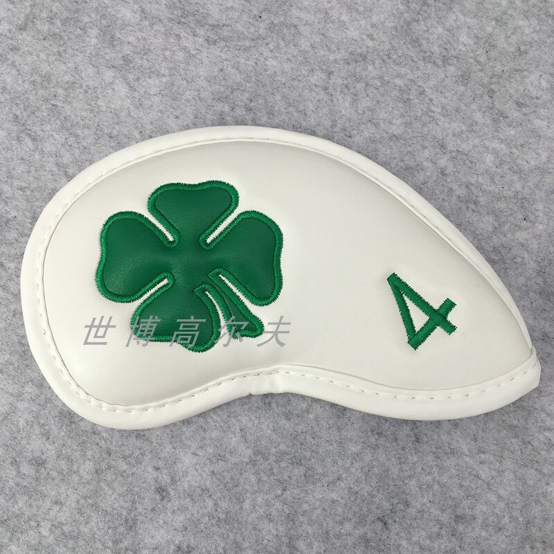 Lucky clover golf rautapäälliset pu golfraudat setti päälliset  #4-9 kpl 10 kpl/setti miehille naisille