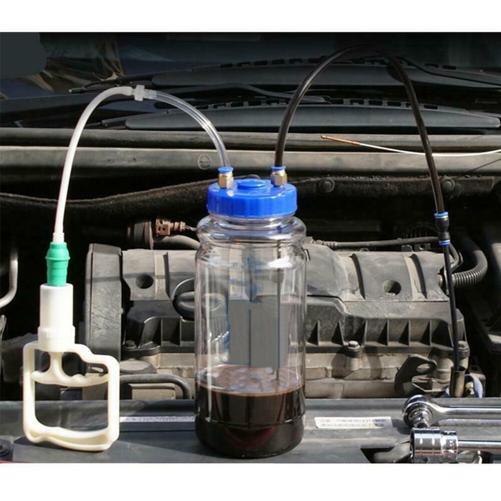 2L herramientas portátiles de coche Manguera con de vacío Universal de plástico Durable de cambio de aceite Manual de reparación de automóviles