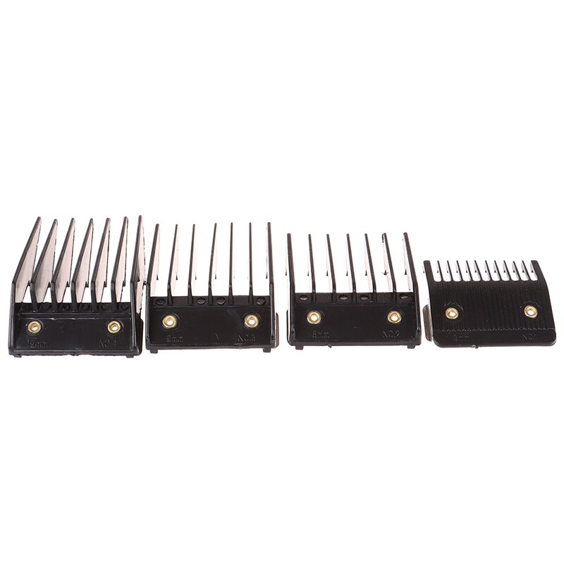 4 stuks/set universele snij- en tondeusekamgeleider maat vervangende accessoires voor kappers
