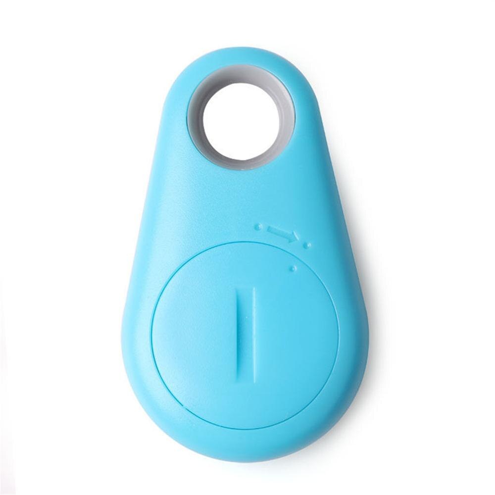 Mini Smart Label Bluetooth 4.0 Loss Tracker Child Elderly Bag Wallet Pet Key Finder GPS Locator Alarm Without Battery: Blue