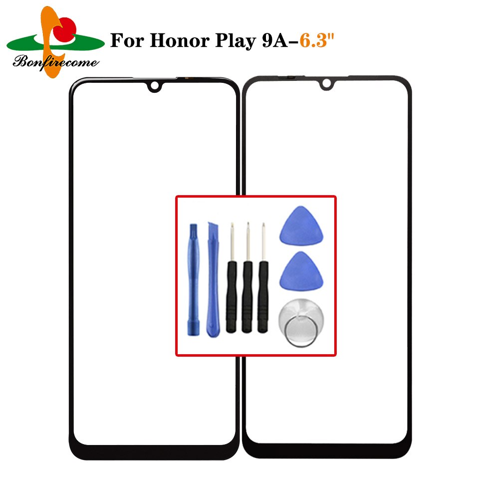 Touchscreen Voor Huawei Honor Play 9A MED-AL20 MOA-AL20 Front Touch Screen Glas Outer Lens Vervanging
