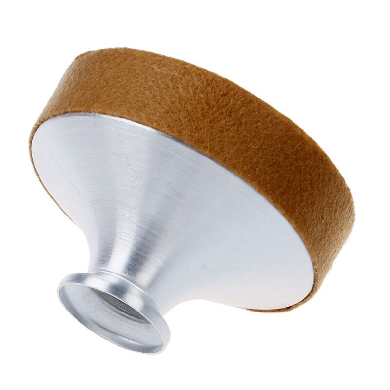 Mute Voor Tenor Saxofoon Sax Metal Dampener Camel