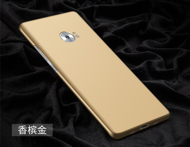 per Xiaomi Mi Nota 2 Caso Mi Nota 2 ultra-sottile Liscia Della Copertura Dura del PC di Protezione per Il Caso di Xiaomi mi Nota 2 Trasporto libero HATOLY: oro