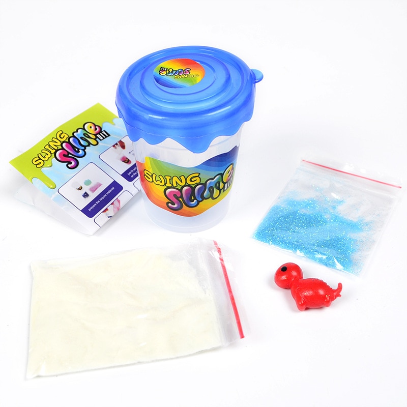 Magic Schudden Slime Polymeer Klei Diy Maken 80Ml Kristal Modder Speelgoed Met Doos Voeg Water Slime Kit