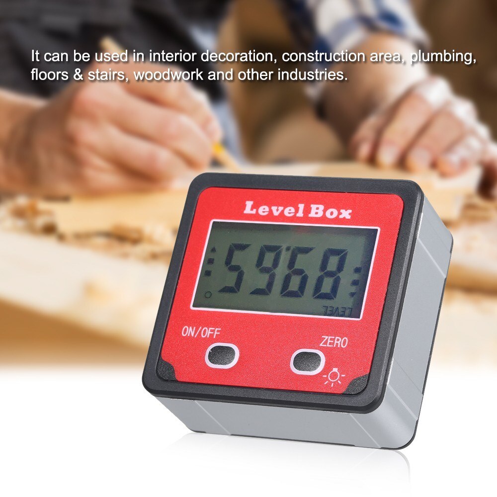 Digital Display Level Box Angle Gauge Digital Incl... – Vicedeal