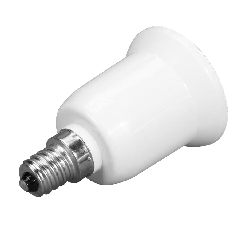 Feuerfeste Konverter E14 Zu E27 Adapter Wandlung Sockel Lampe Halfter Verlängern BaseLight Lampe Basis Halfter Schraube Buchse Adapter